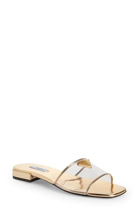 prada ciabatte sandal|prada leather sandals.